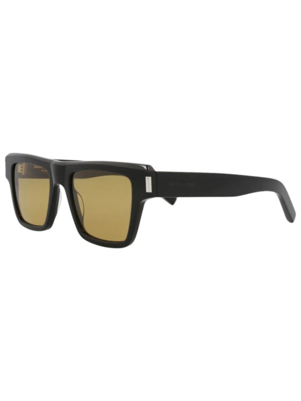 New Saint Laurent Women's Sunglasses Square Rectangle Acetate Frame Mens Black